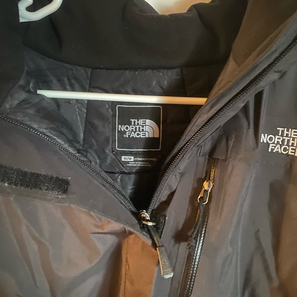 Northface Black Winter Jacket, One Layer - image 2